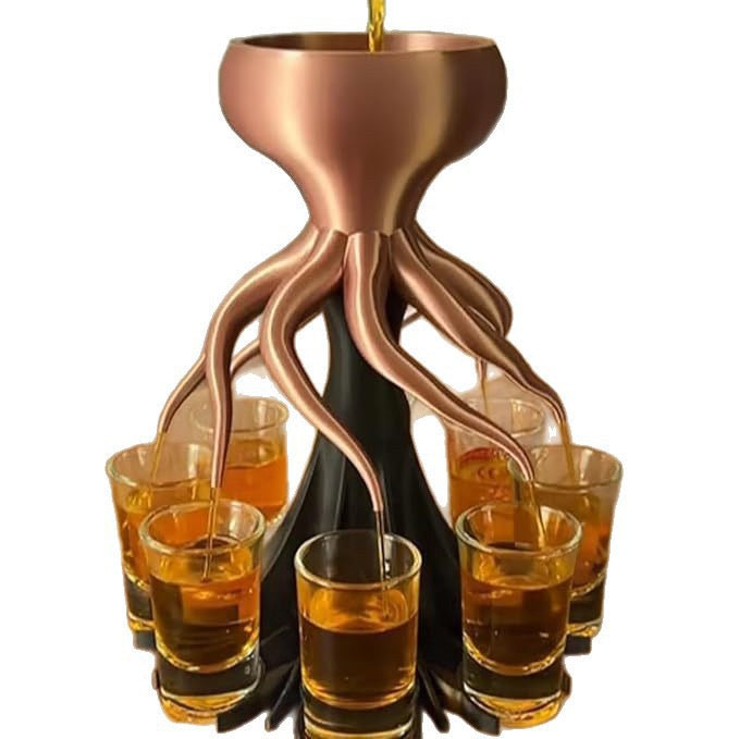 Creative Octopus Style Wine Glass Set