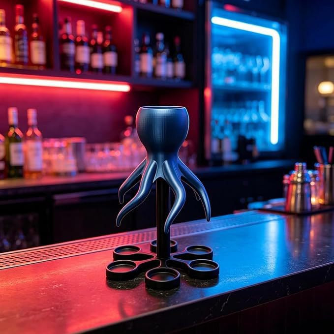 Creative Octopus Style Wine Glass Set
