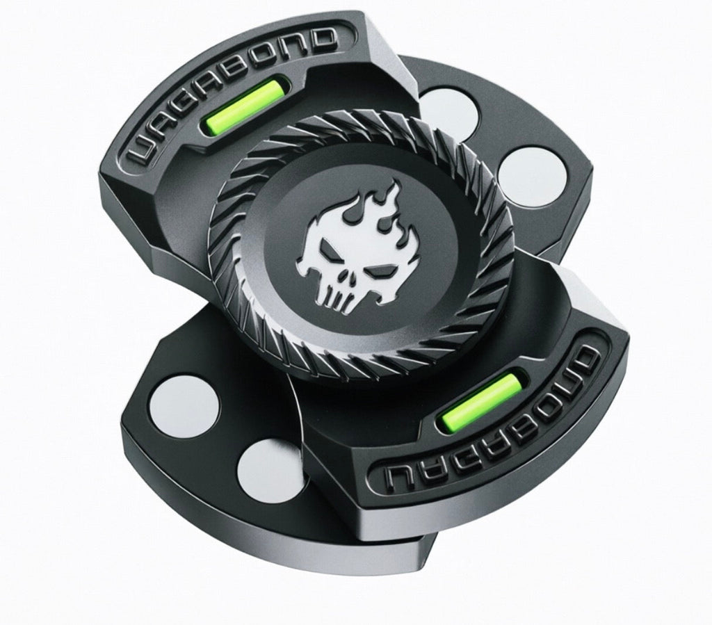 Alloy series push-button fingertip gyro toy