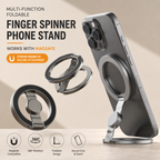 Fidget Spinner Phone Stand – 3-in-1 MagSafe Magnetic Ring Holder