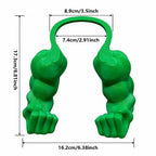 Creative green muscle arm pet clothing accessory