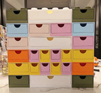 Lego-style building block creative storage box
